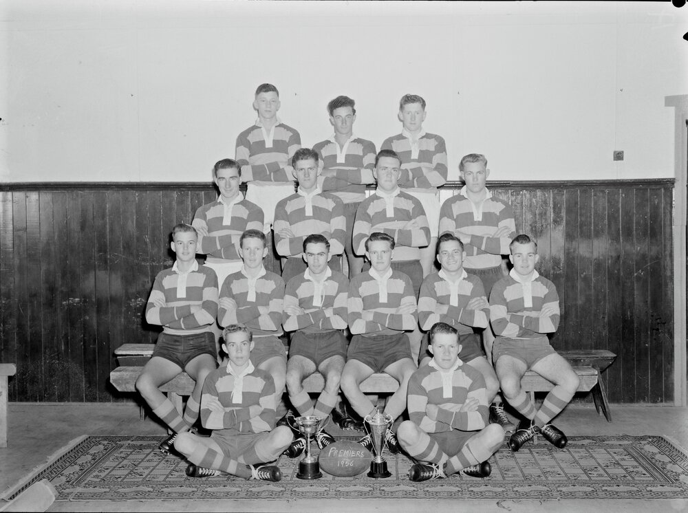Cooroy football team, Cooroy, 1957