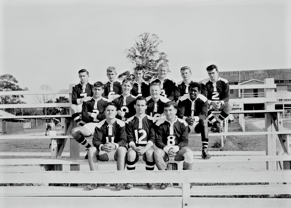 Football team, Cooroy and Nambour, 1964