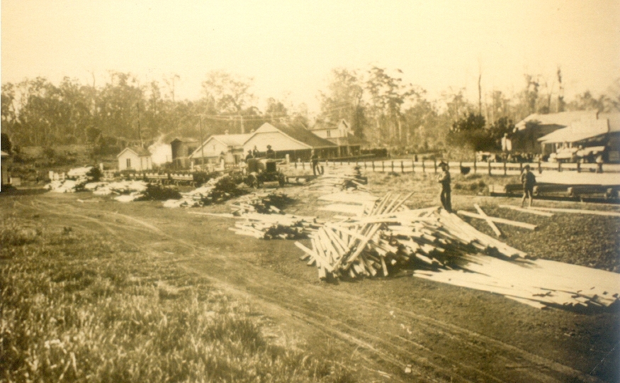 Railway yards, Railway Parade, Pomona, ca 1920