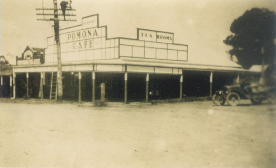 Depper's Pomona Caf&eacute; &amp; Tea Rooms, Pomona, ca 1920s