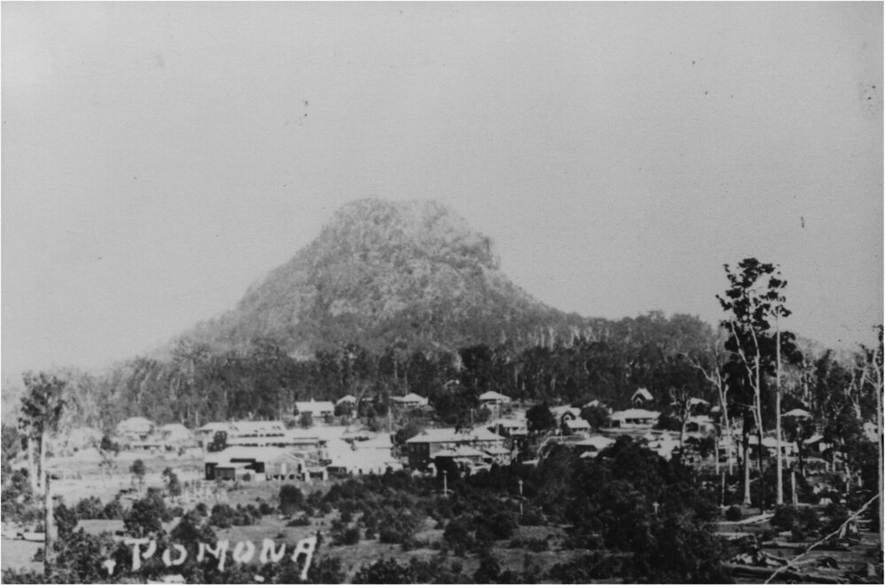 Views to Mt Cooroora, Pomona, ca 1923