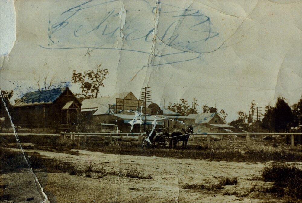 Street views, Reserve Street, Pomona, ca 1930s