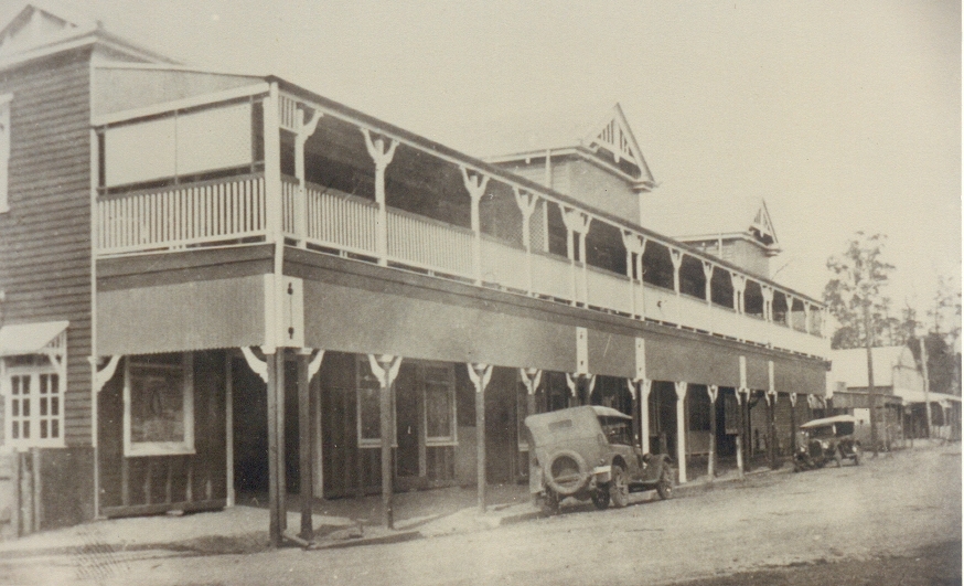 Railway Hotel, Factory Street, Pomona, ca 1910s