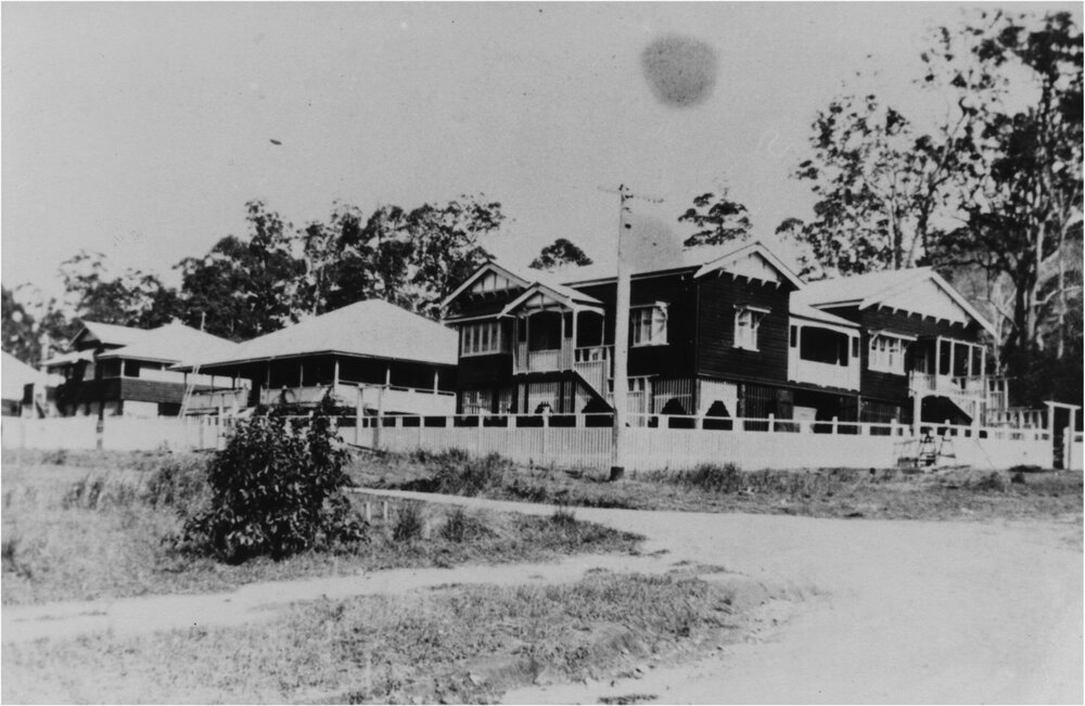 Street views, Hospital Street, Pomona, ca 1930s