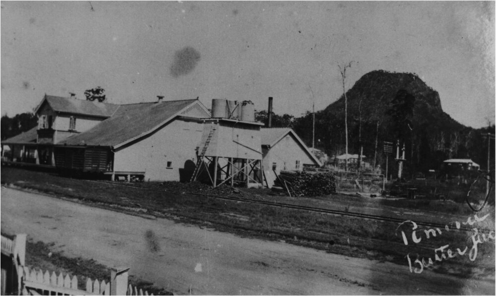 Pomona Butter Factory,  Pomona, ca 1911