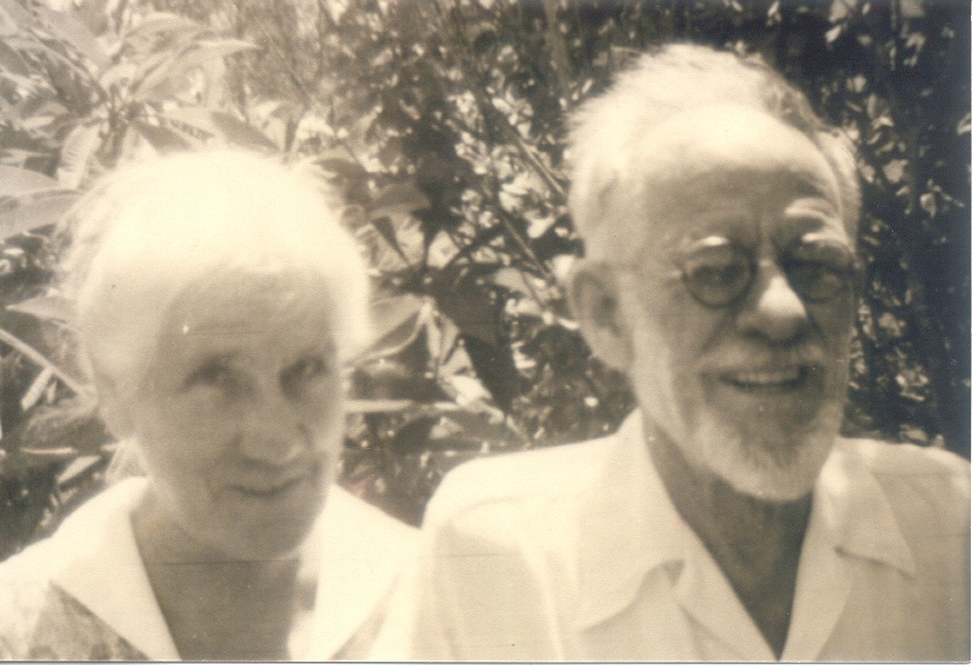 Informal portrait, Peter and Edith Pederson