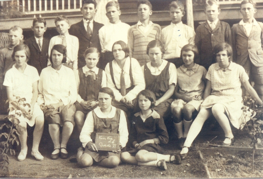 Grade 6, Kin Kin State School, Kin Kin, ca 1929