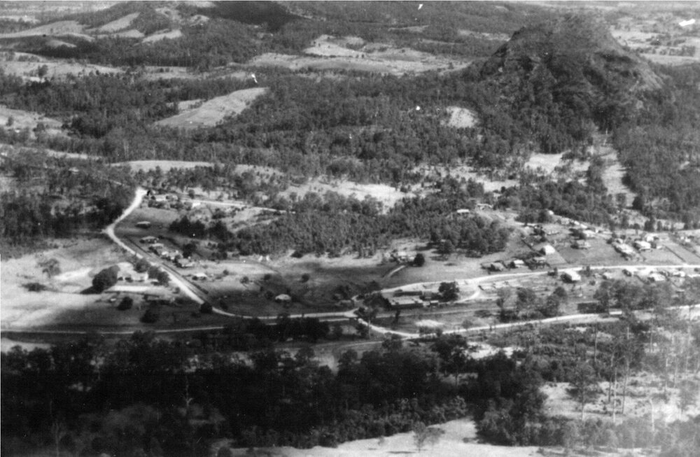 Aerial photograph, Cooran, 1959