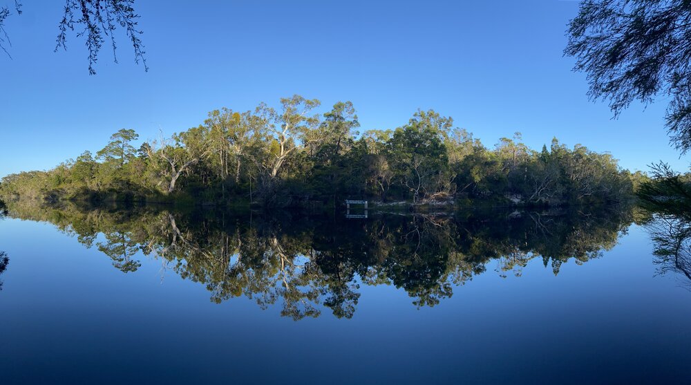 Panoramic views, Noosa River, Como, 9 December 2025
