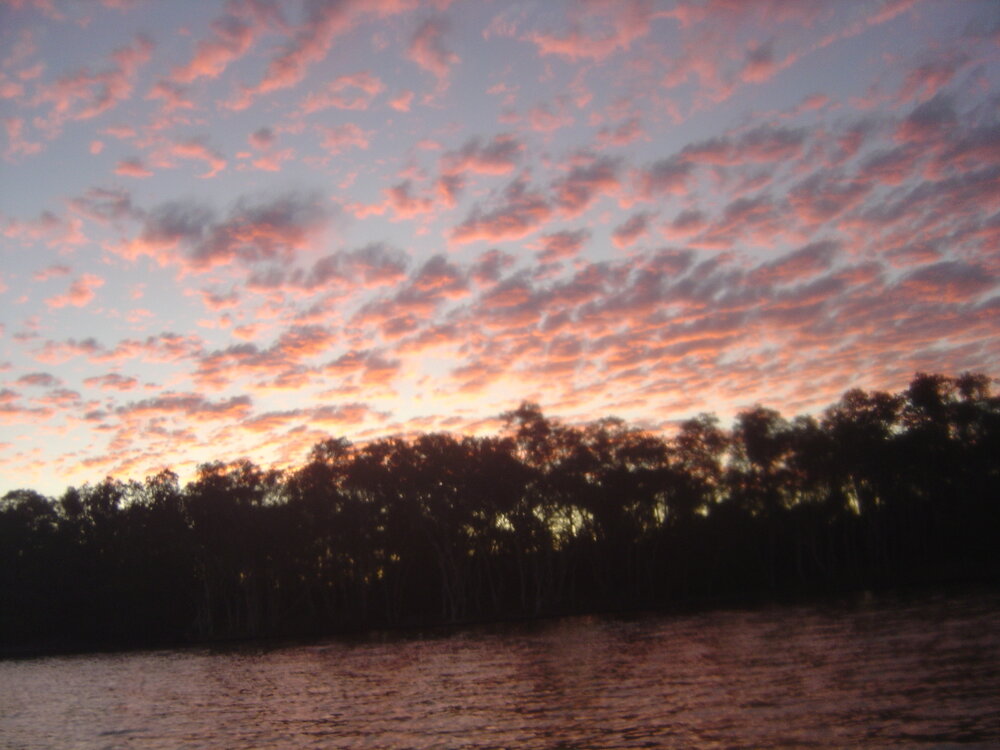 Sunset, Lake Cootharaba, Como, 6 May 2007