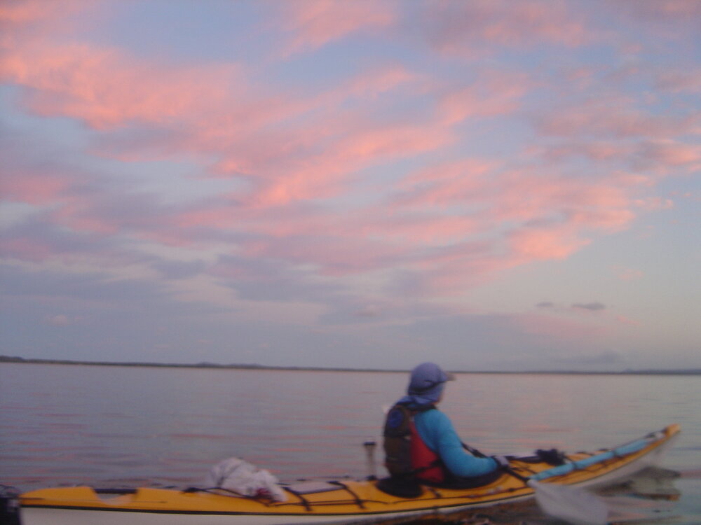 Sunset, Lake Cootharaba, Como, 6 May 2007
