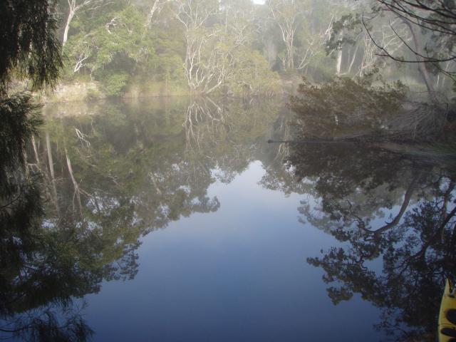 River mist, Noosa River, Como, 19 July 2008