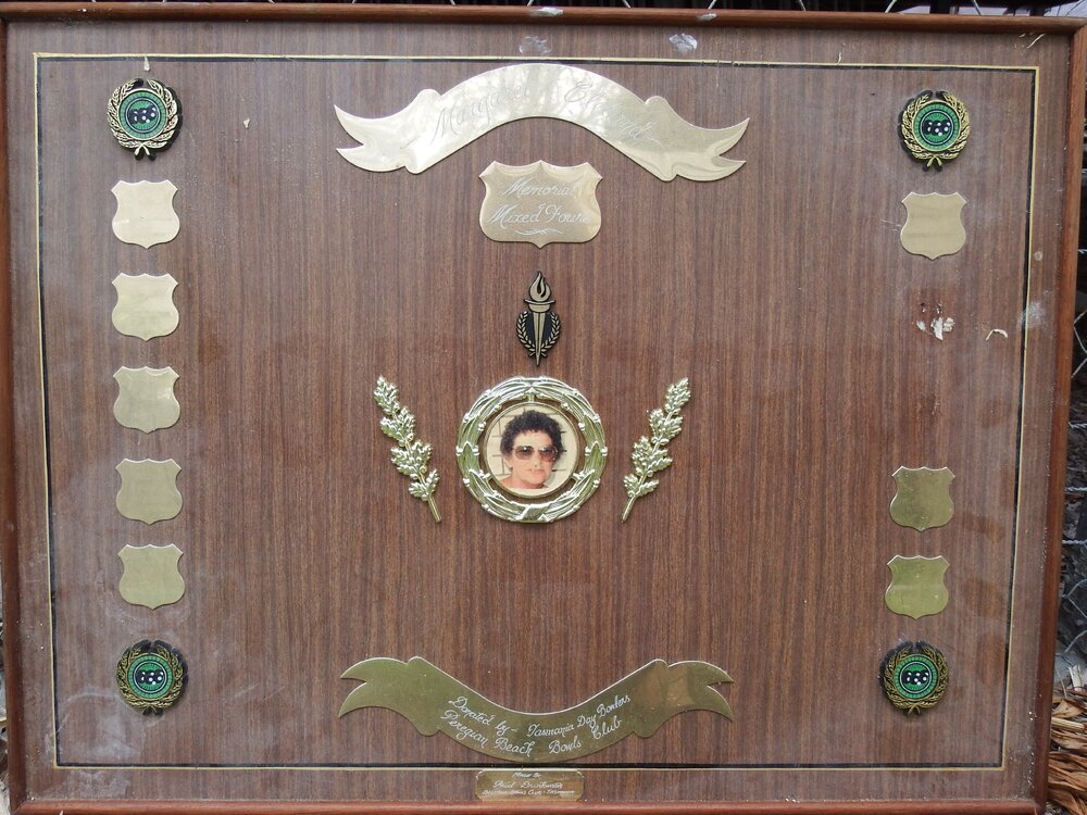 Margaret Cleland, Memorial Board, Mixed Fours, Peregian Beach Bowls Club