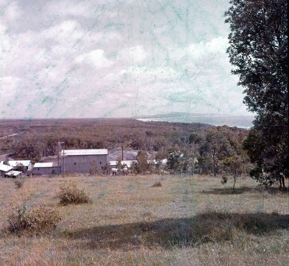 Inspection, factory site, Sunshine Beach, 1960