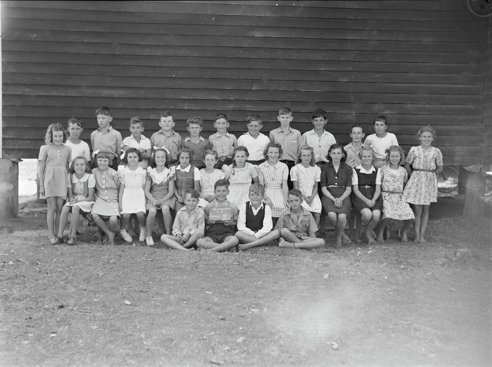 Class Photo, Grades 3 &amp; 4 , Tewantin State School, Tewantin, 1948