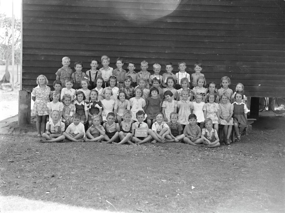 Class Photo, Grades 2 &amp; 4 , Tewantin State School, Tewantin, 1948