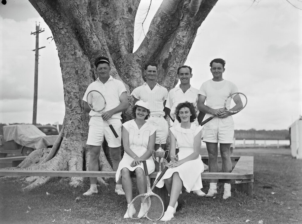 Tewantin Tennis Team, Tewantin, 1949