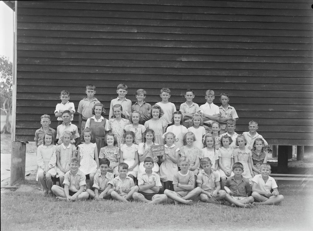 Class Photo, Grades 3 &amp; 4 , Tewantin State School, Tewantin, 1949