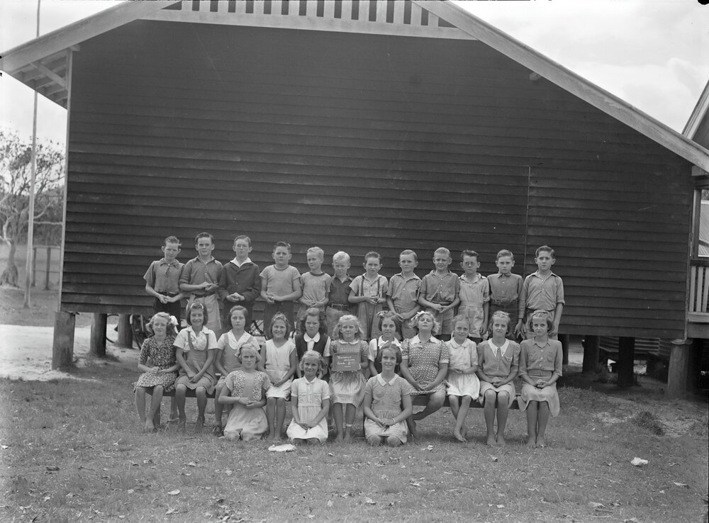 Class Photo, Grade 2 , Tewantin State School, Tewantin, 1950
