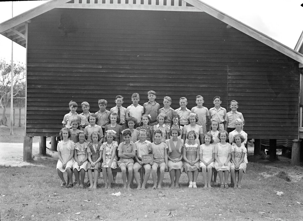 Class Photo, Grades 3 &amp; 4 , Tewantin State School, Tewantin, 1950