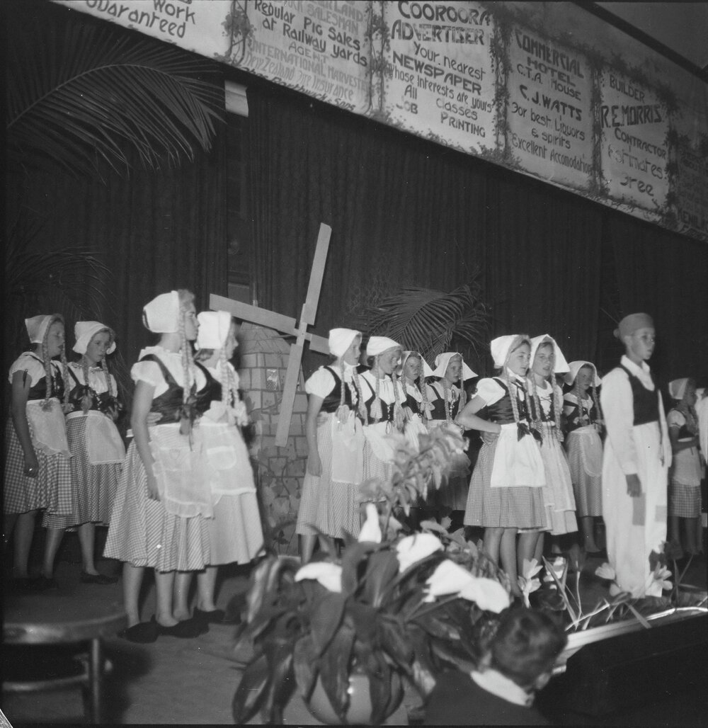 School concert, 1951