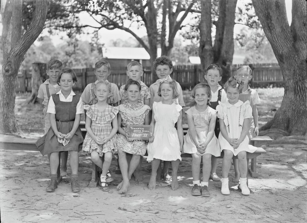 Class Photo, Prep 4, Tewantin State School, Tewantin, 1951