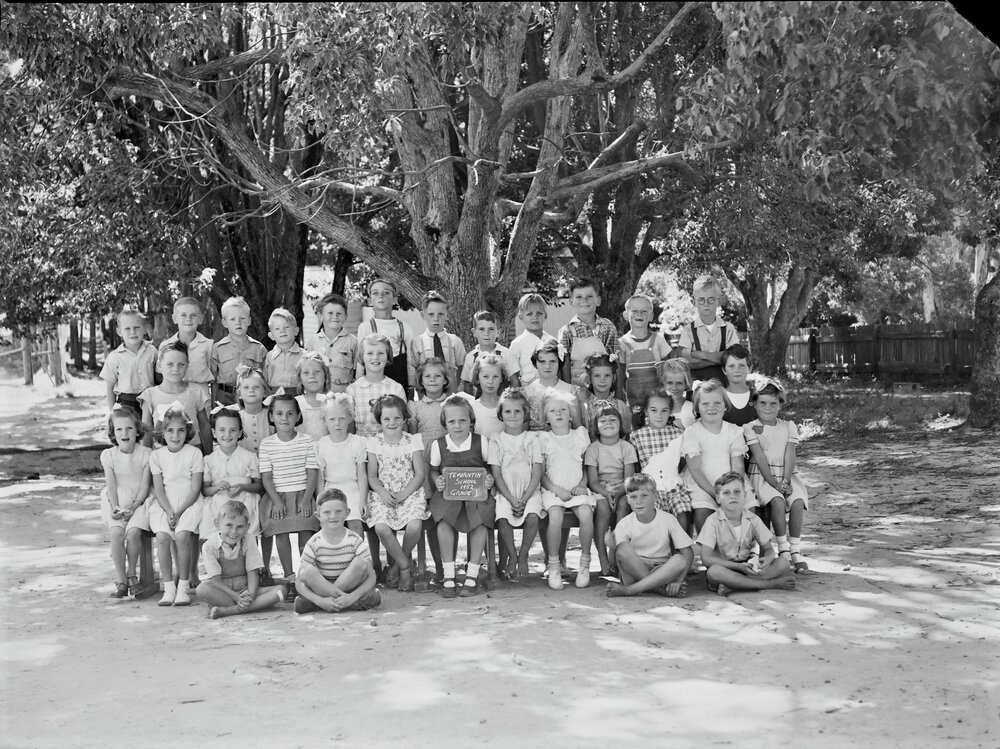 Class Photo, Grade 1, Tewantin State School, Tewantin, 1952