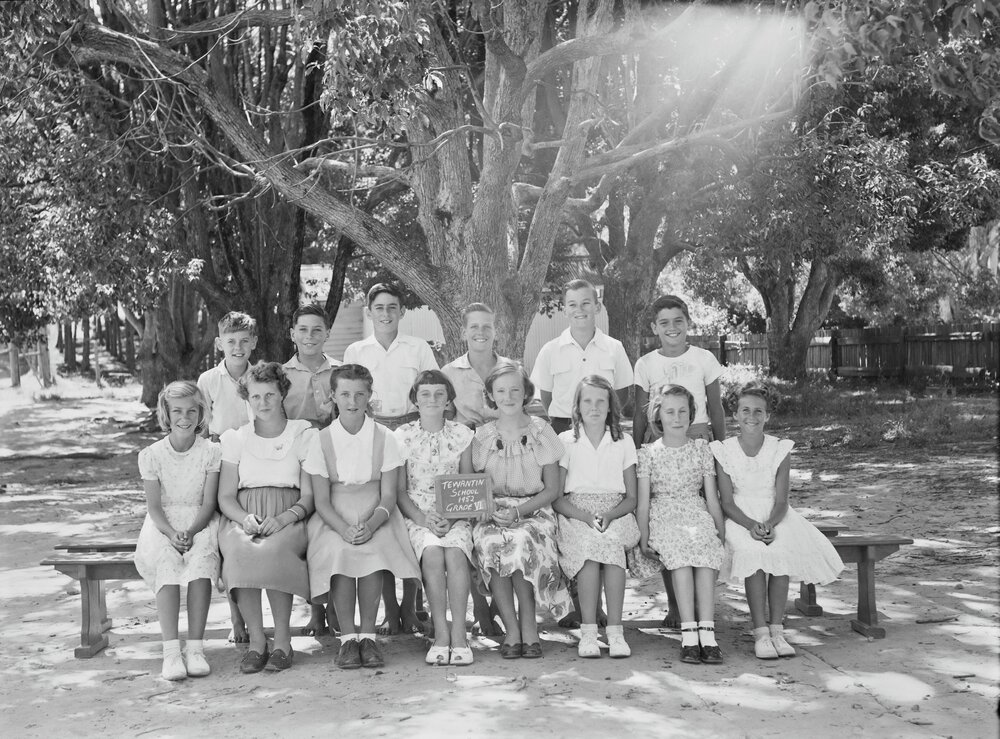 Class Photo, Grade 6, Tewantin State School, Tewantin, 1952