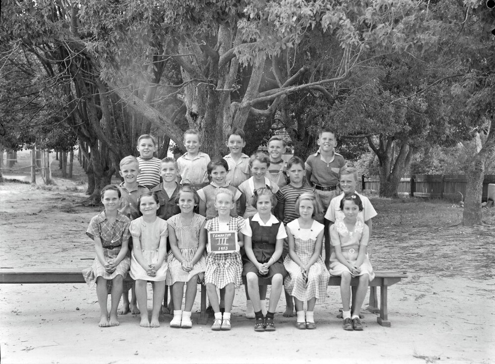 Class Photo, Grade 3 Tewantin State School, Tewantin, 1953