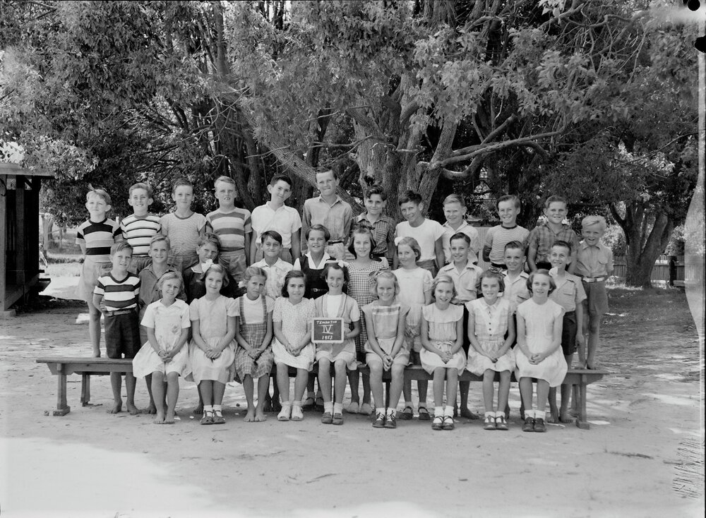 Class Photo, Grade 4, Tewantin State School, Tewantin, 1953