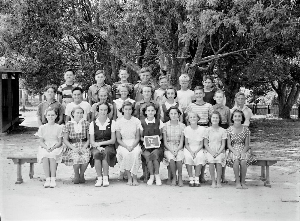 Class Photo, Grade 6, Tewantin State School, Tewantin, 1953