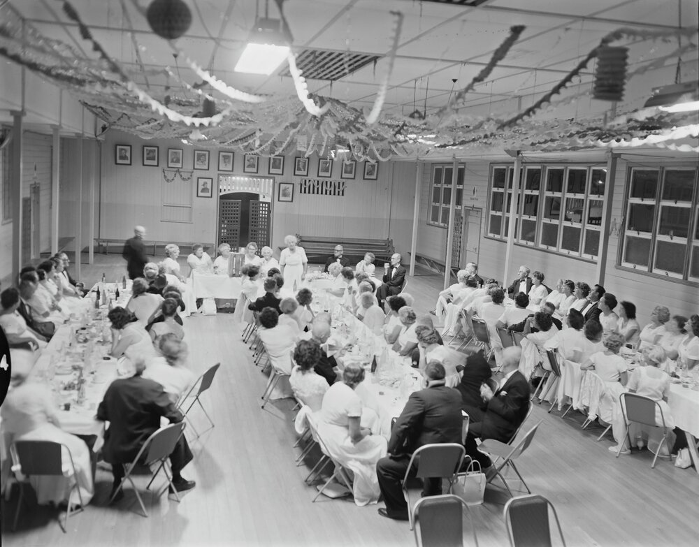 Order of the Eastern Star Installation banquet, Tewantin, 1954