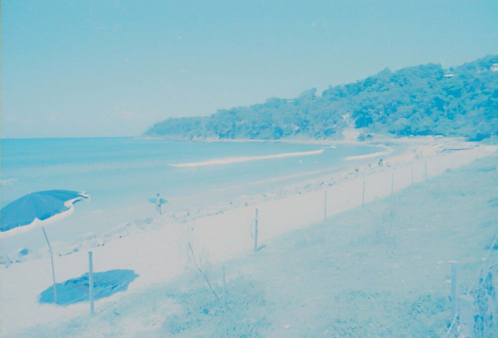 Noosa Main Beach, Noosa Heads, 1972
