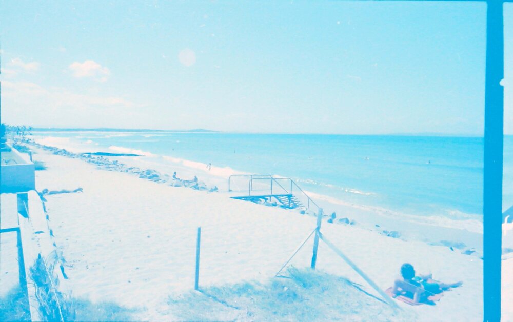 Noosa Main Beach, Noosa Heads, 1972