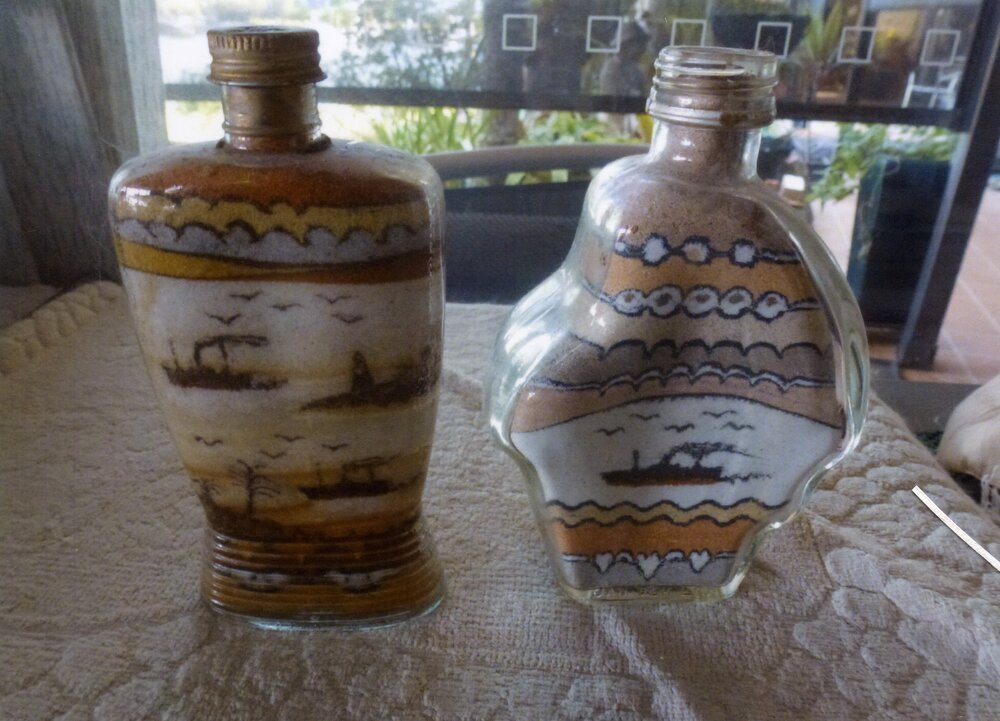Coloured Sands bottles