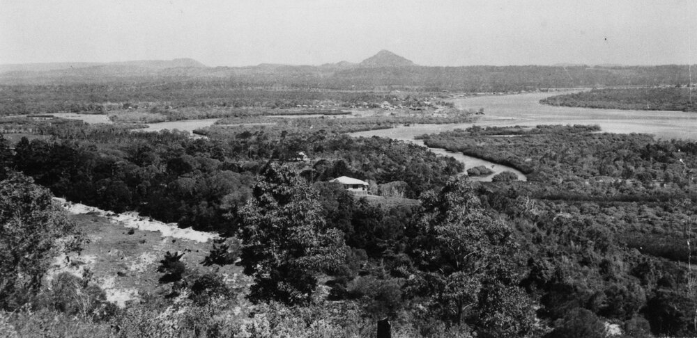 Scenic views of Noosa Heads and Noosa River, ca 1920s
