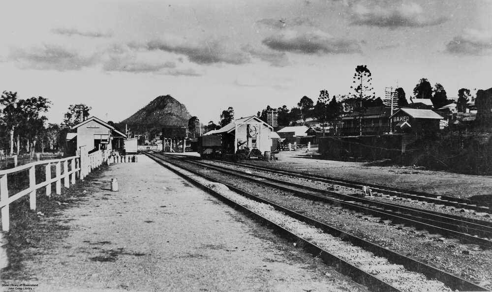 Cooran Train Station,  King Street, Cooran, ca 1926