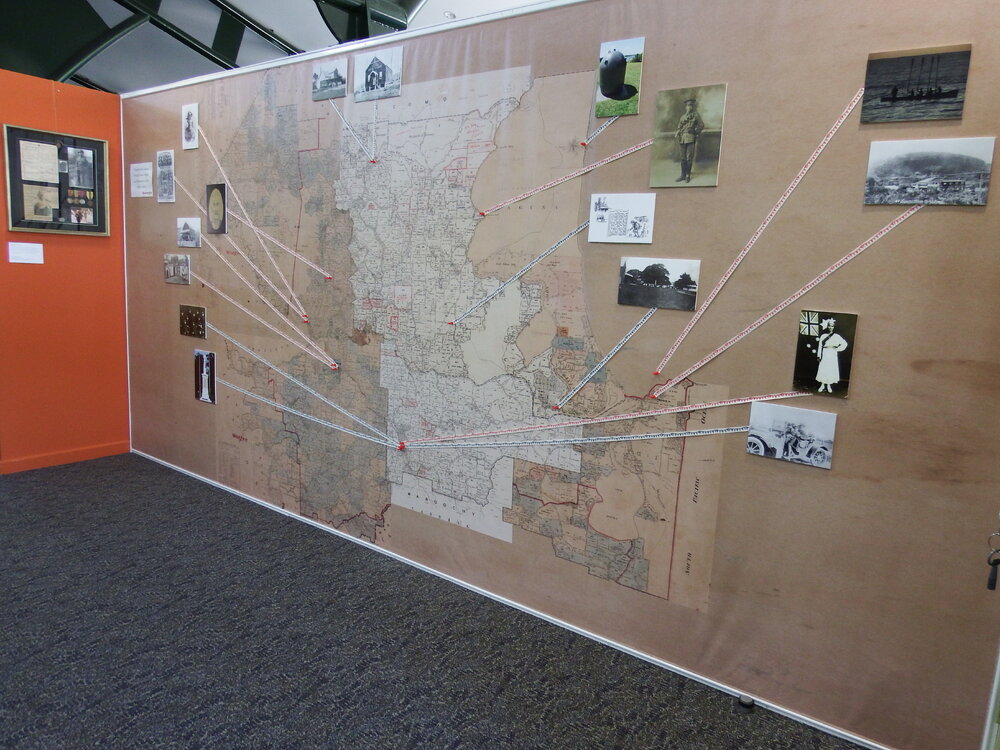 Historypin discovery map, Noosa's War Front Exhibition, Noosaville Library, Noosaville, 20 November 2015