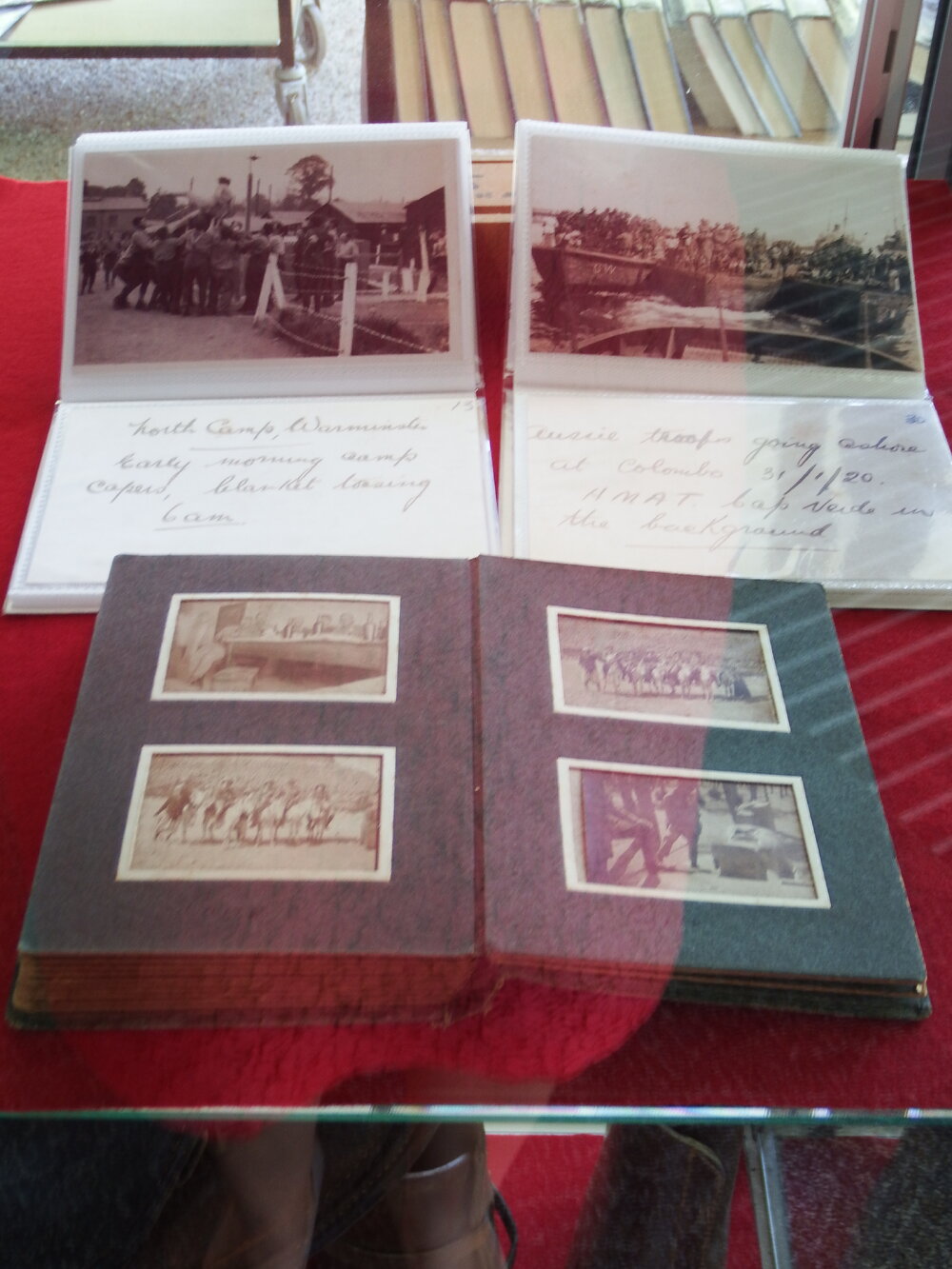 Photography exhibit, Noosa's War Front Exhibition, Noosaville Library, Noosaville, 20 November 2015