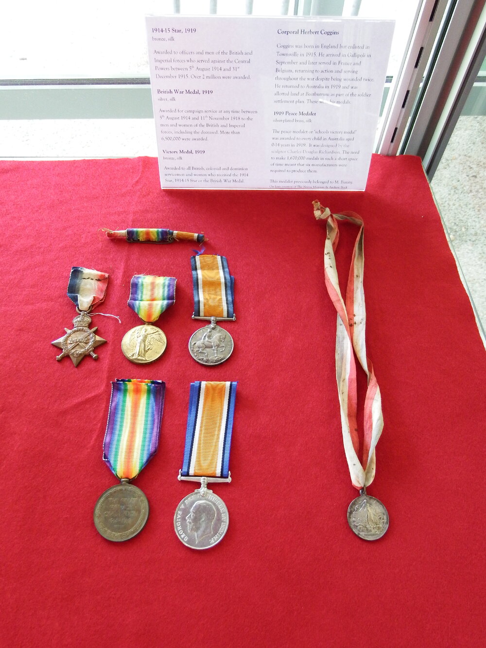 Exhibit, Noosa's War Front Exhibition, Noosaville Library, Noosaville, 20 November 2015