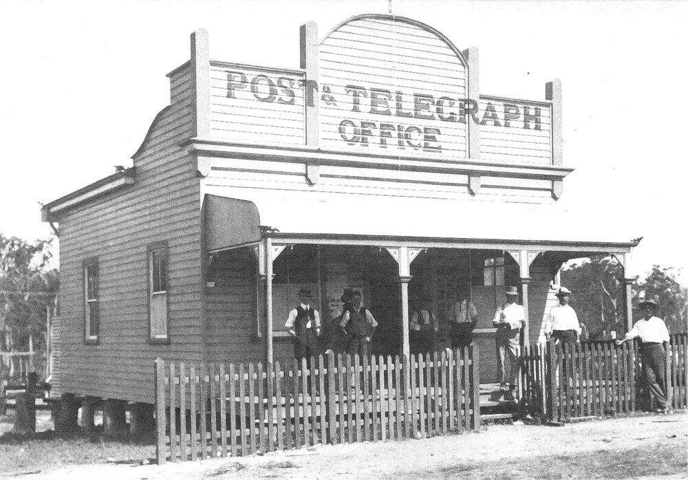 Post and Telegraph Office, Maple Street, Cooroy, ca 1910