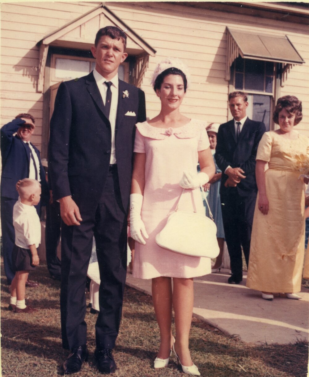 Ben and Sandra French, Cooroy Memorial Hall, 8 January 1966