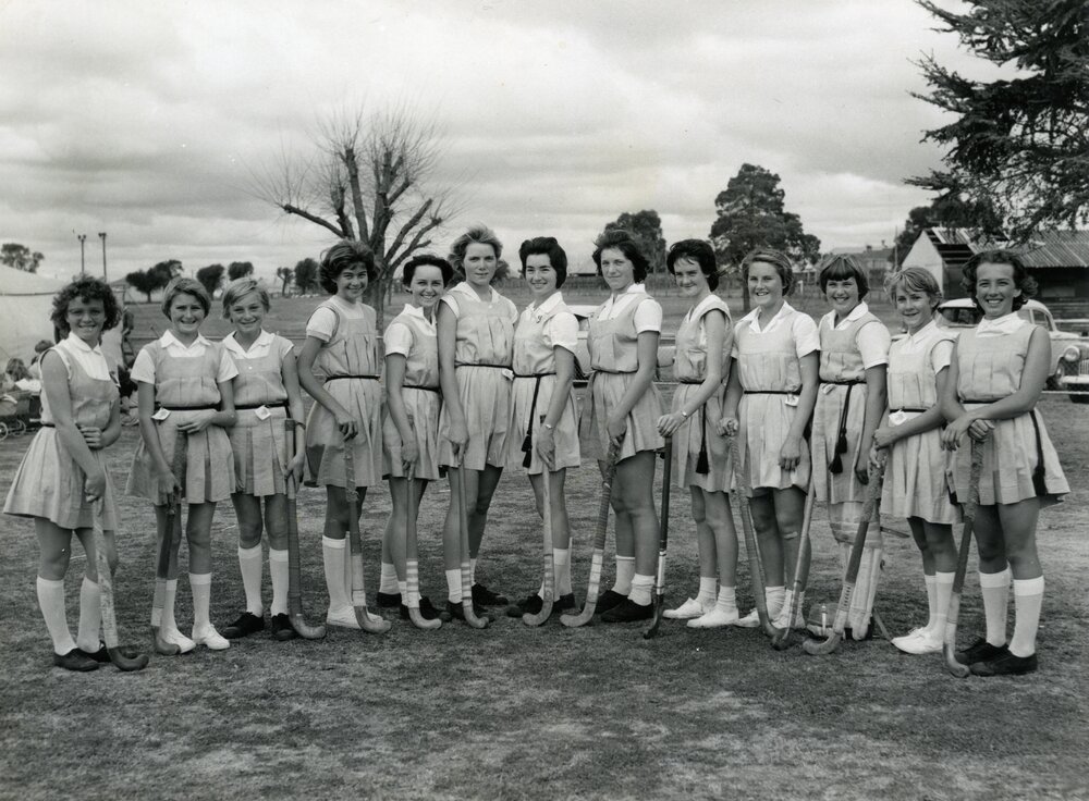 Pomona Team, Warwick Hockey Trip, 1962