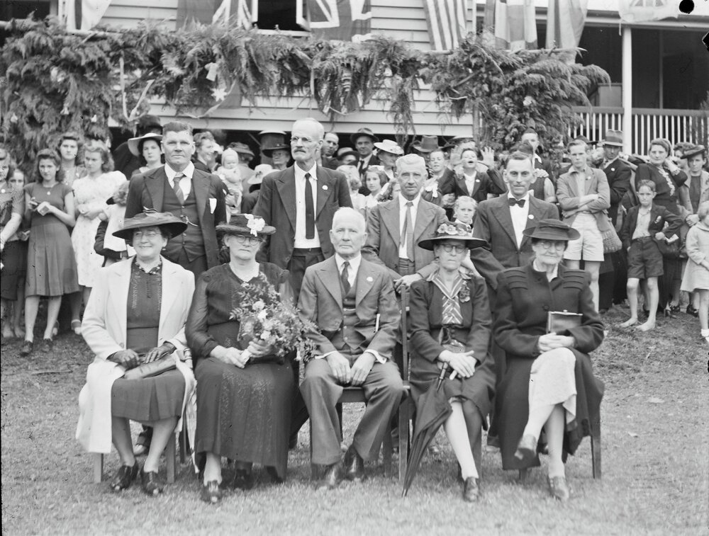 Past pupils, Golden Jubilee Celebrations, Pomona State School, Pomona, 1947 