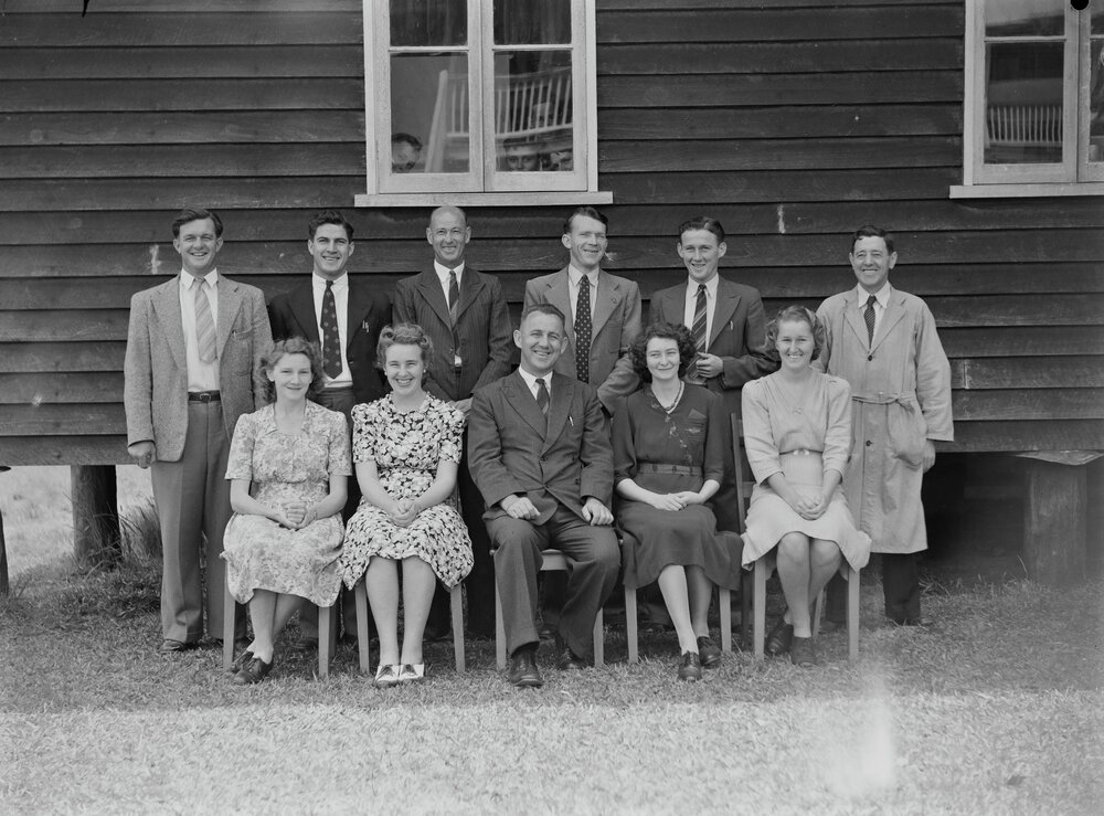Teaching group, Pomona Rural School, Pomona, 1947