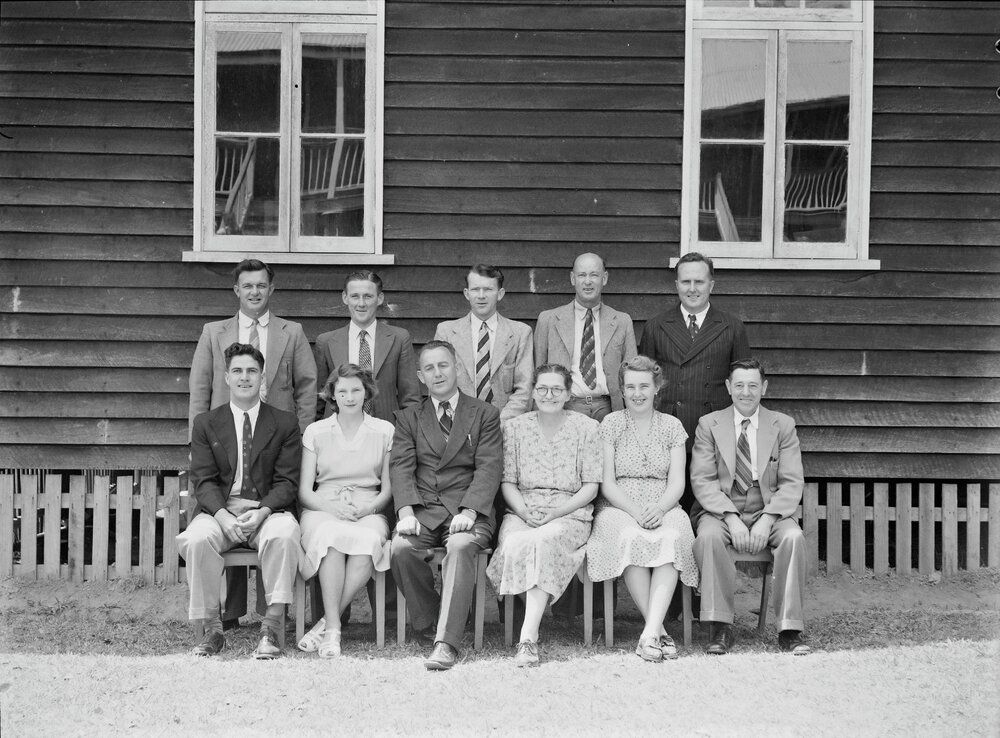 Teaching group, Pomona Rural School, Pomona, 1948