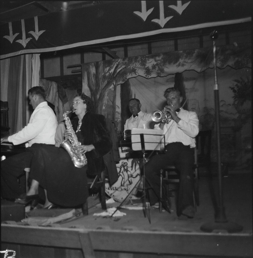 Ball Band, Pomona Memorial School of Arts, 6 Reserve Street, Pomona, 1951