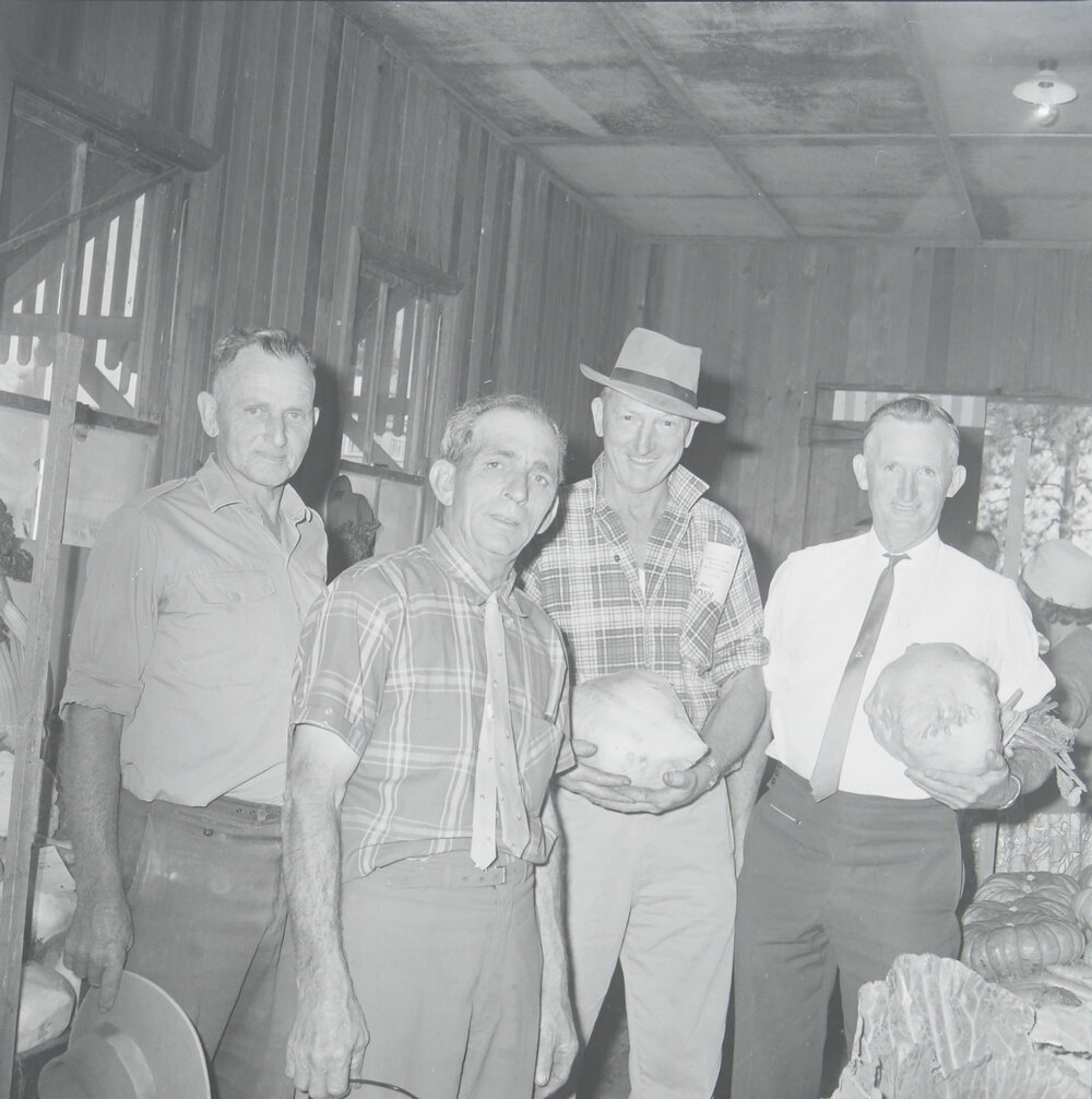 Participants, Fruit &amp; Vegetables display, Noosa Show, Pomona Showgrounds, Pomona