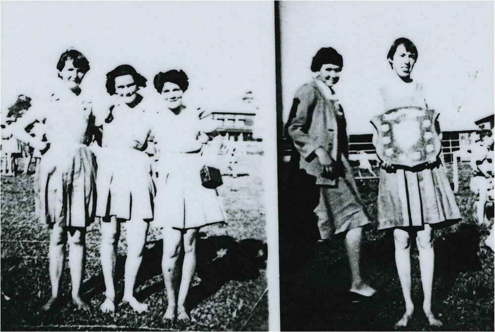 Competitors, Inter-School Sports Day, Pomona Showgrounds, Pomona, 1956