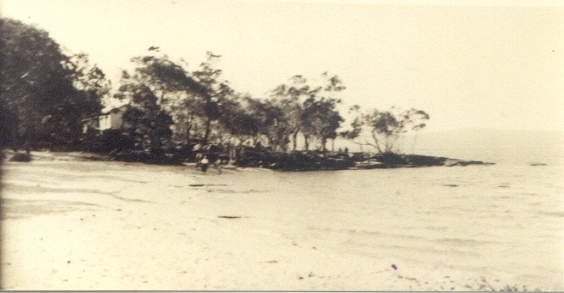 Sailing boats, Lake Cootharaba, Boreen Point, ca 1950s